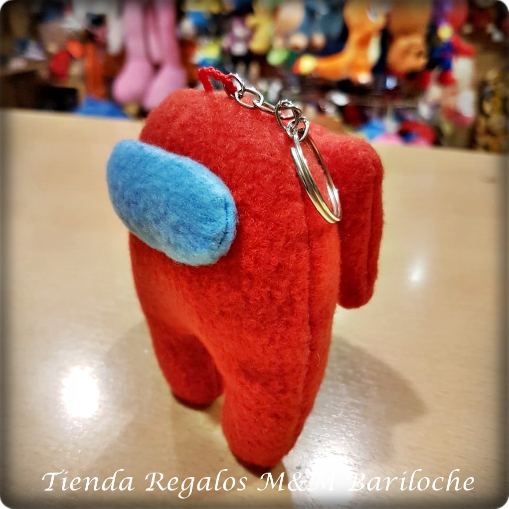 llavero among us peluche