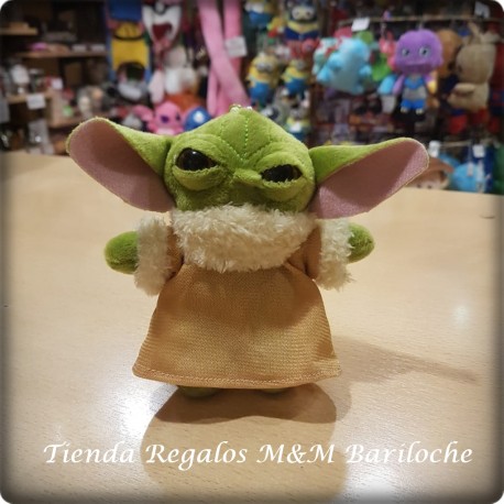 Llavero Star Wars Yoda Ojos Vidrio 13 Cm