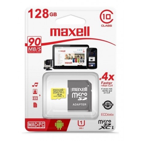Memoria Micro Sd Maxell 128Gb (Ly)