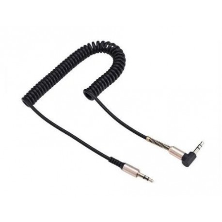 Cable Auxliar Espiralado 3.5 1M Audio Only (Ly)
