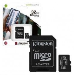 Memoria Micro Sd Kingston 32Gb C10 Canvas Select 100Mb (Ly)