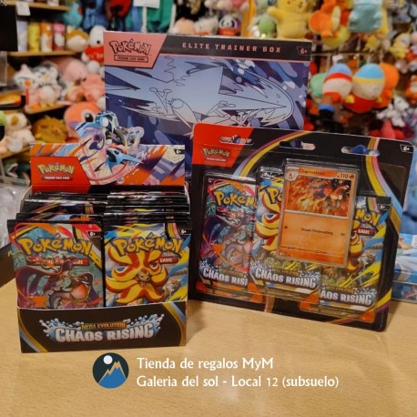 Cartas Pokemon Originales Cartas Pokemon Reales Mega Evolution Chaos Rising