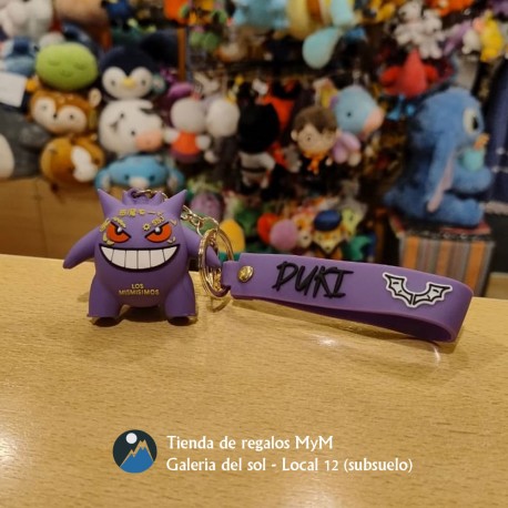 Llavero Duki Pokemon Gengar