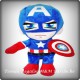 Capitan America Parado Super Heroes (F)