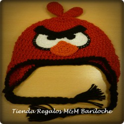 Gorro Angry Birds Rojo