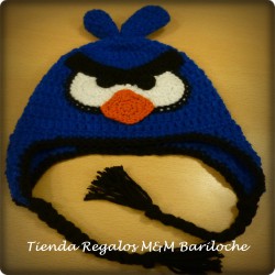 Gorro Angry Birds Azul