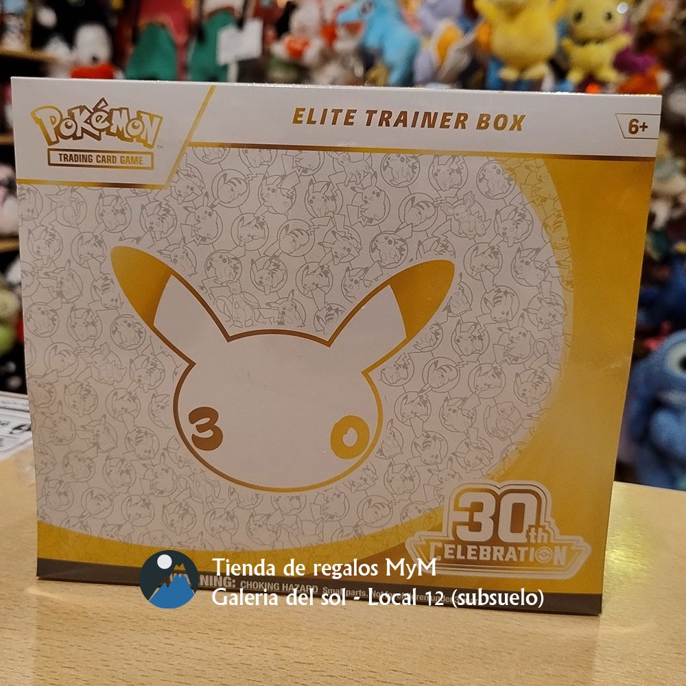 Cartas de Pokemon Originales Aniversario ETB